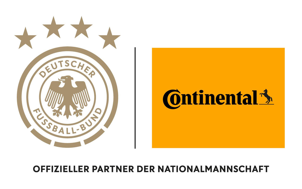 Composite-Logo „Offizieller Partner der Nationalmannschaft“