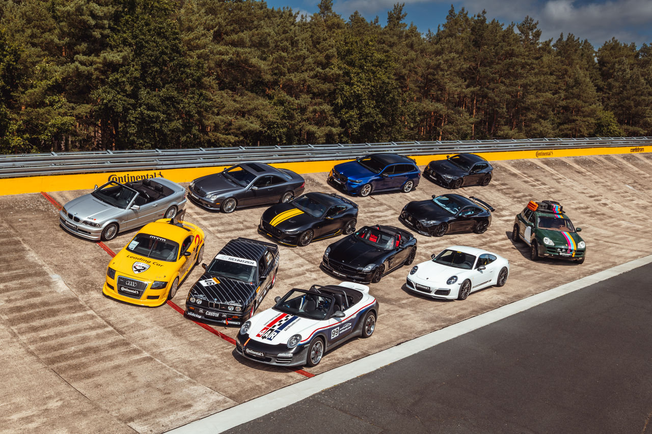 50. ContiTuningTag Contidrom mit den teilnehmenden Fahrzeugen