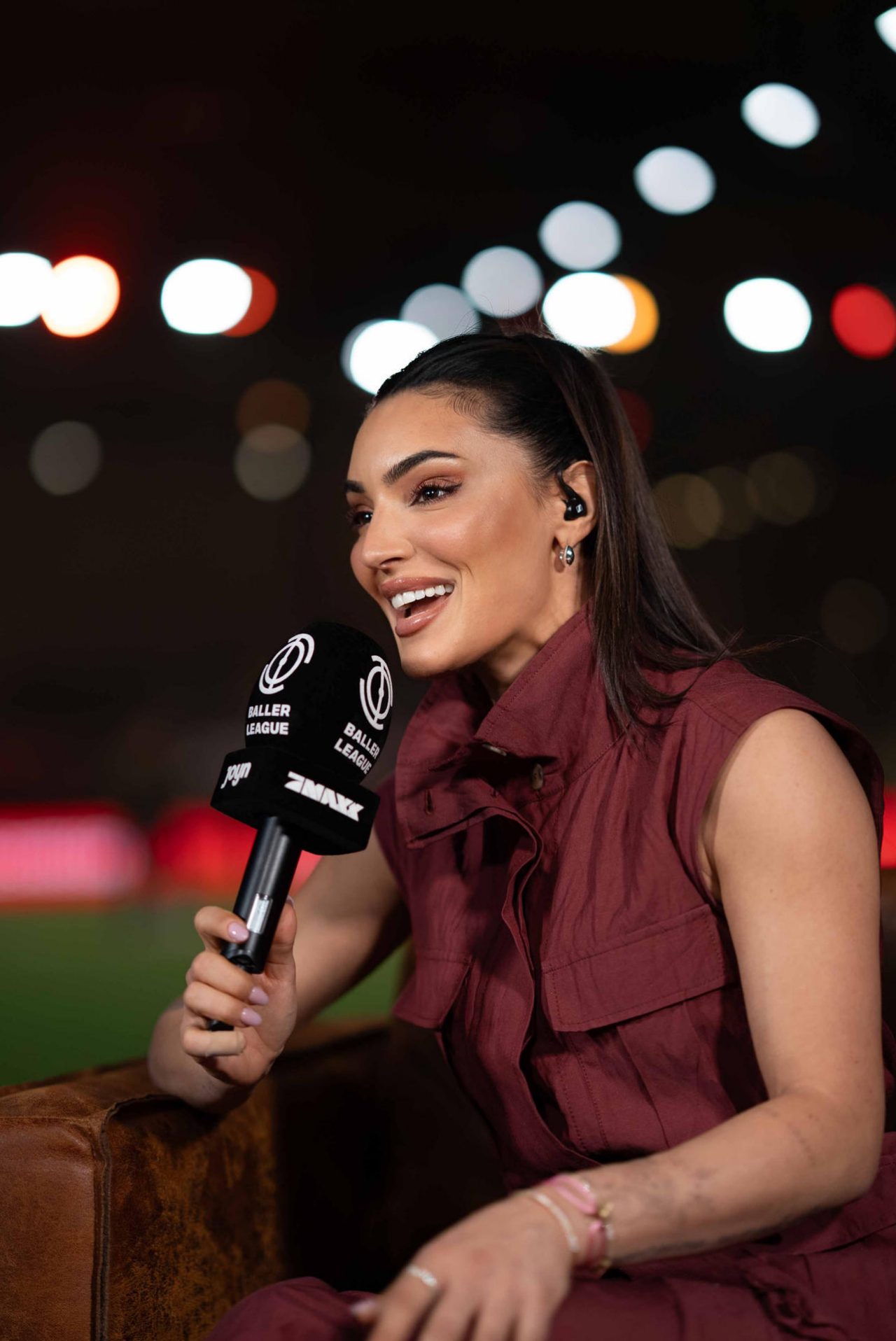 Sportmoderatorin Valentina Maceri