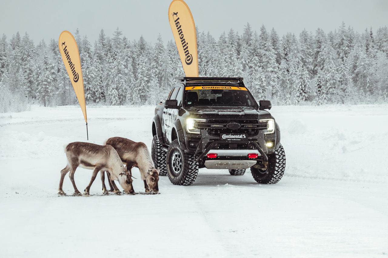 Continental Winter High Performance Event 2024 – delta4x4 präsentiert den Genesis GV70 auf Schnee und Eis  | Continental