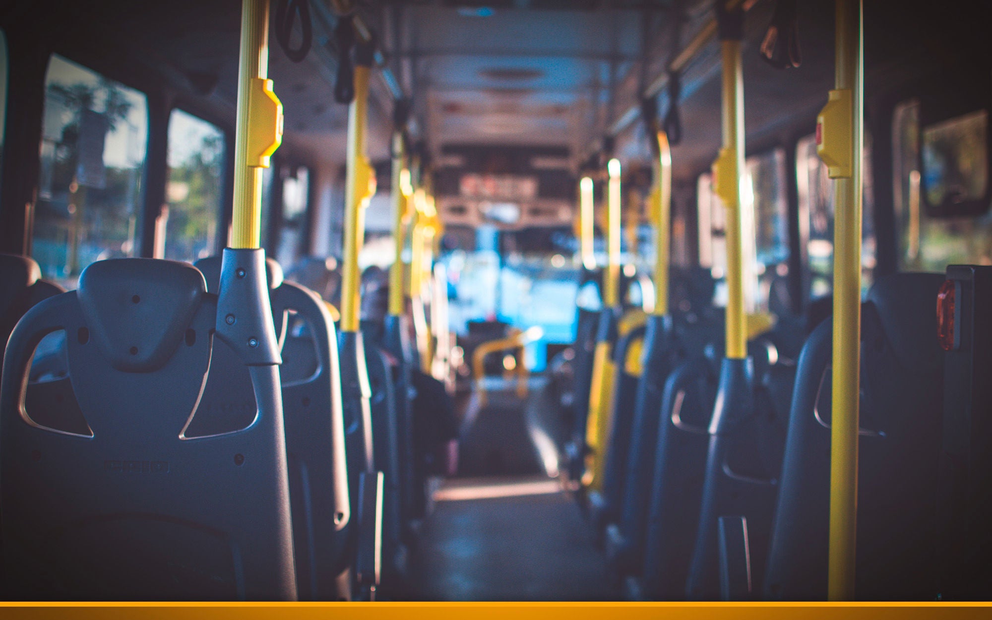At the bus