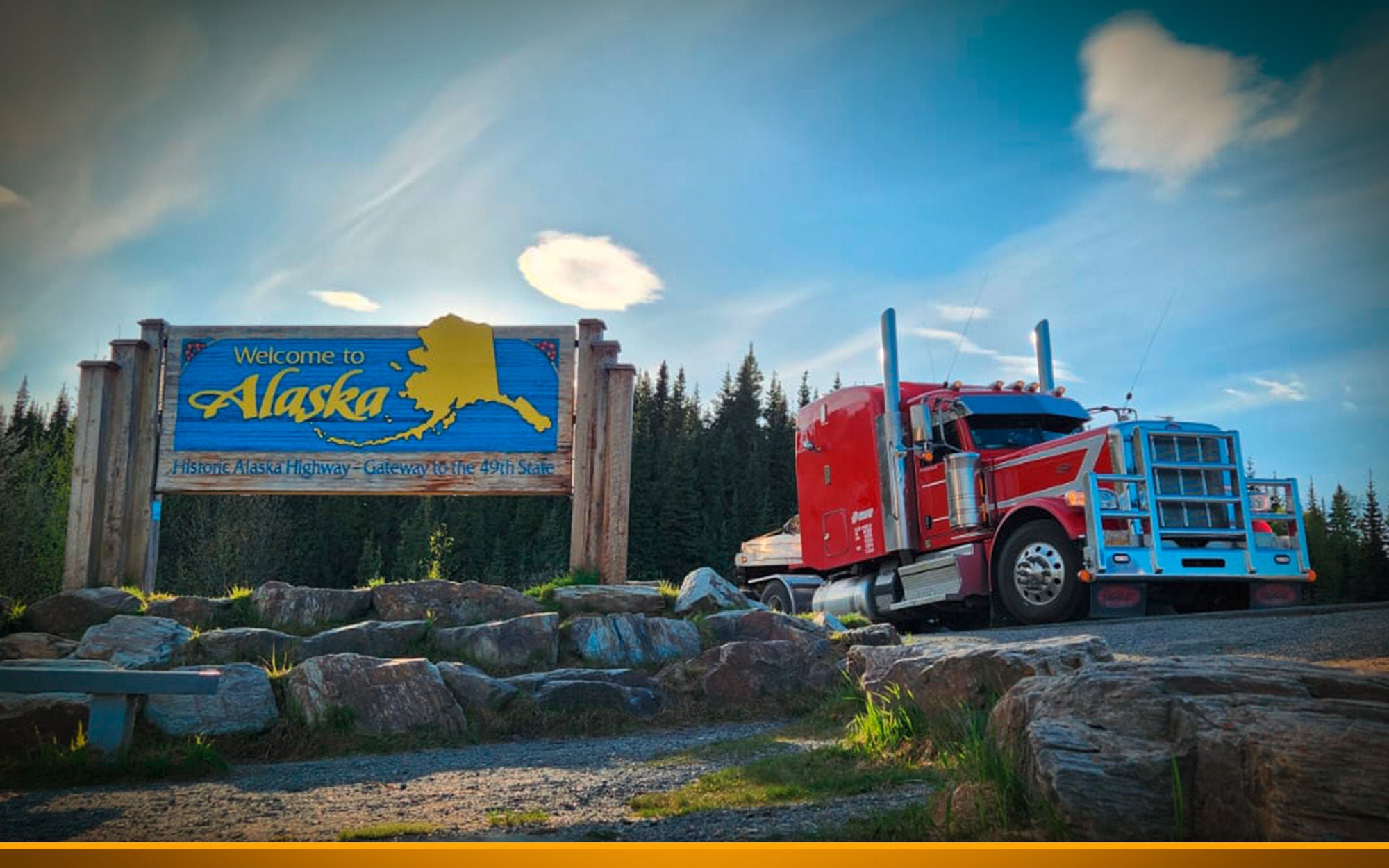 Truck in Alaska