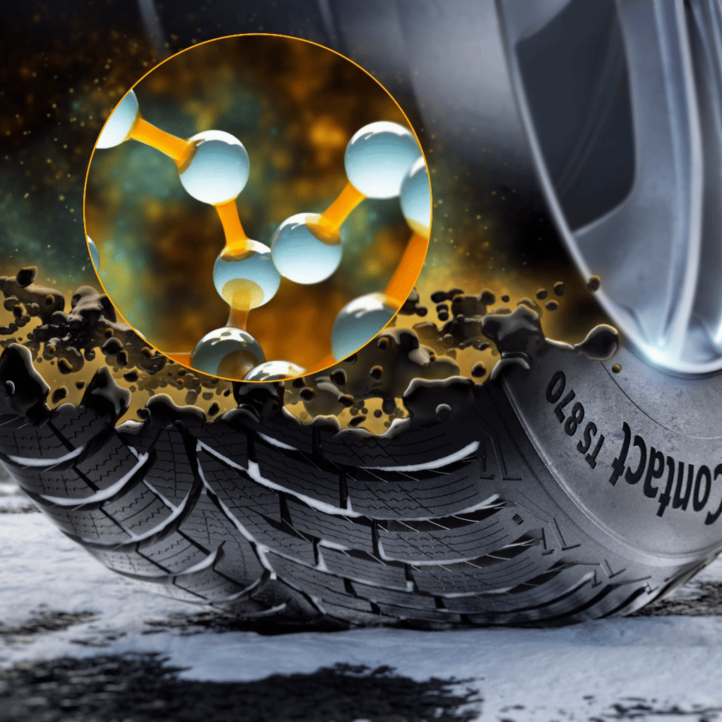 Continental WinterContact TS 870 - Flexible Polymer Matrix technisches Highlight
