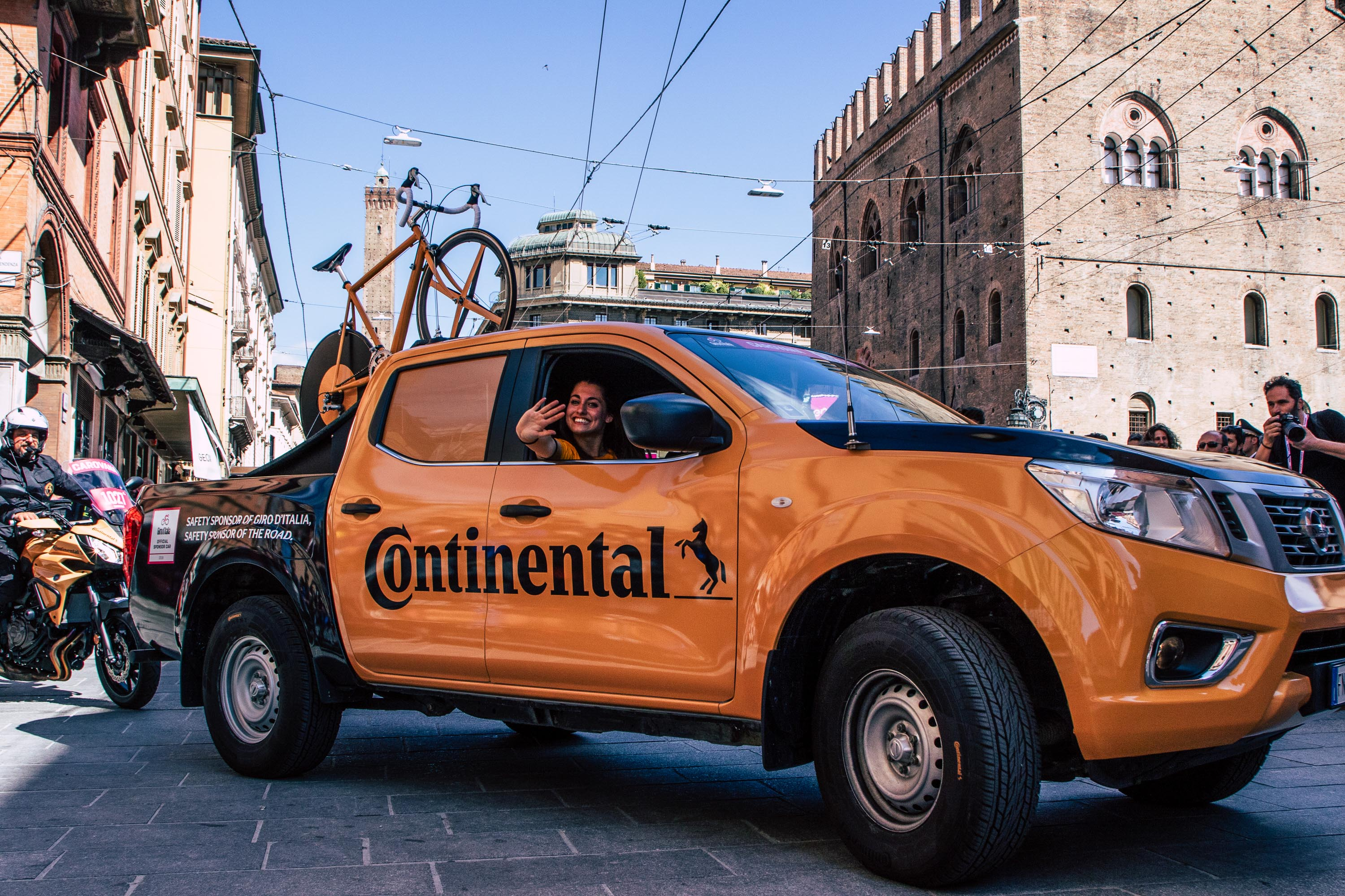 Continental Auto beim Giro d'Italia