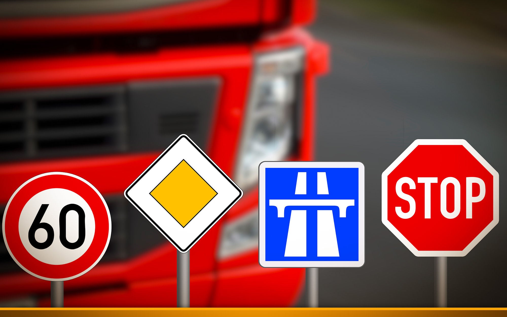  traffic signs