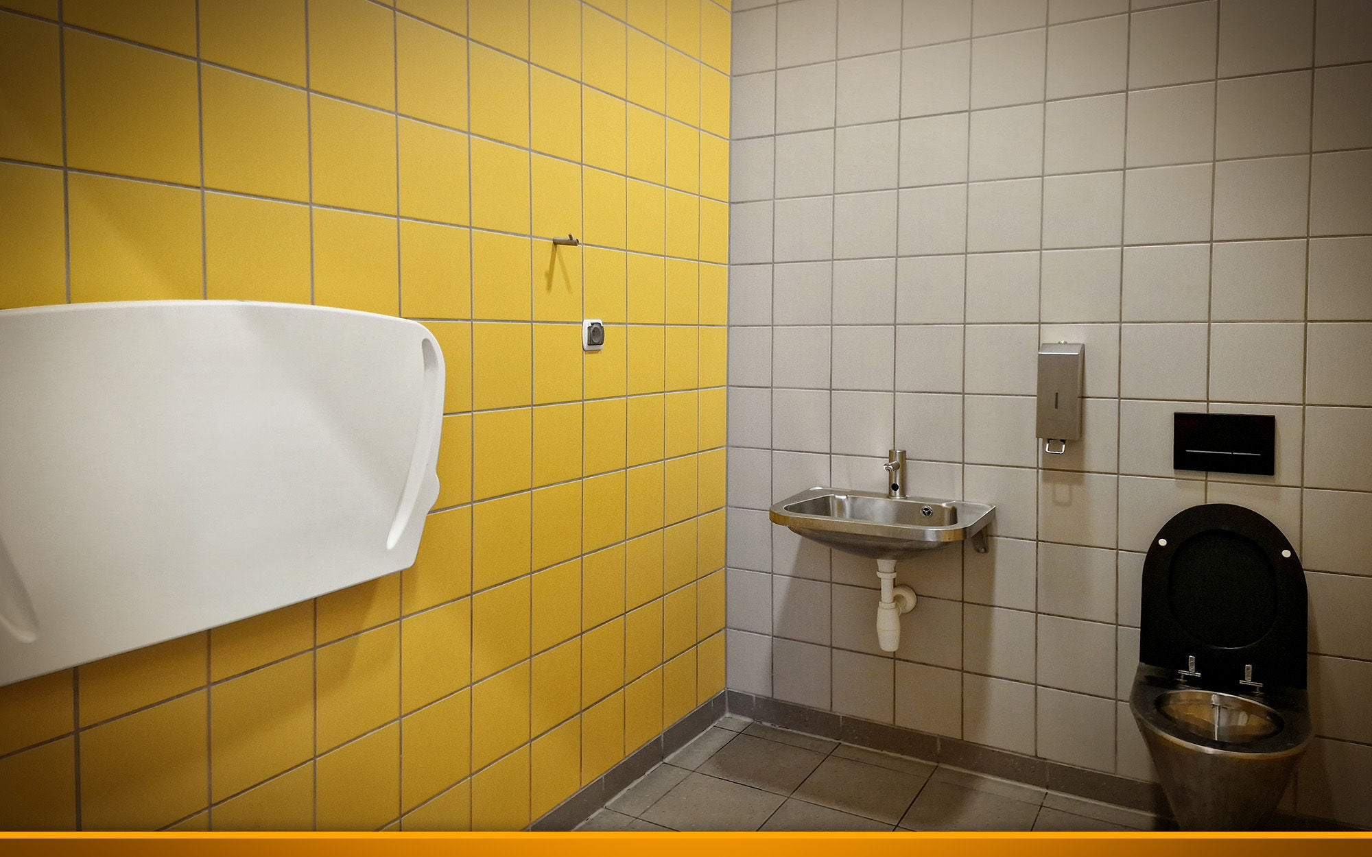 Restrooms highway rest area