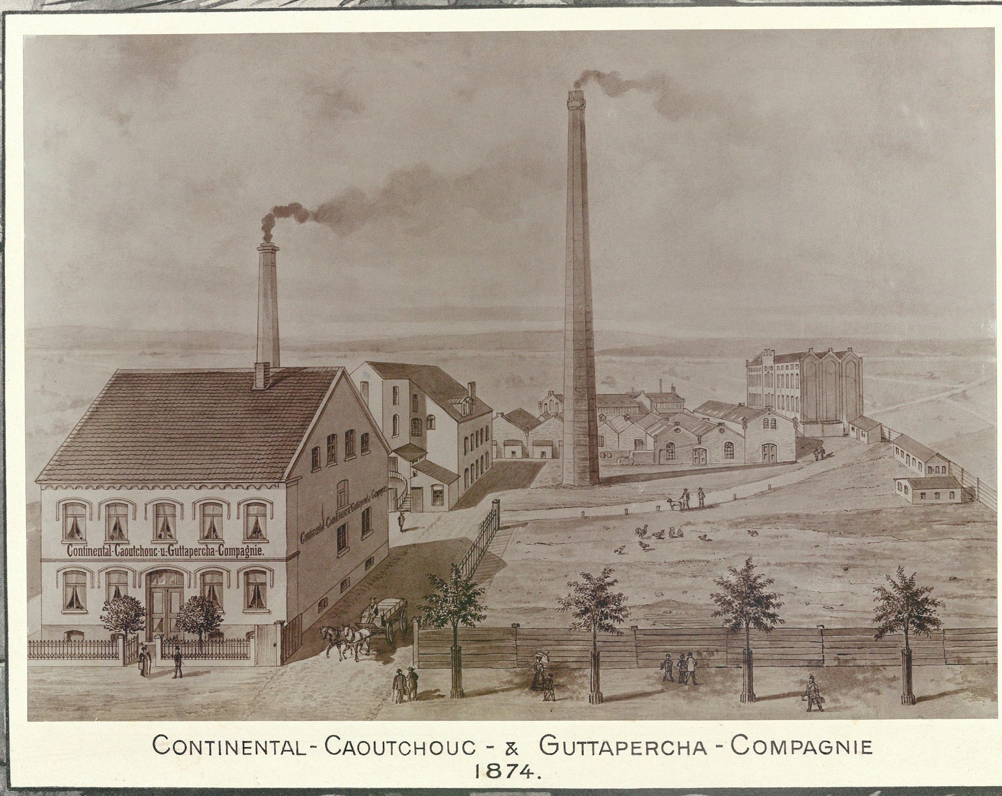 Continental 1874 Continental Caoutchouc & Gutta-Percha Company Hannover