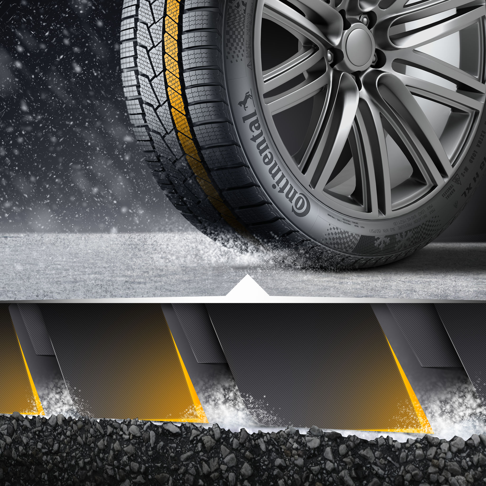 WinterContact TS860 S Technical Highlights Braking Performance