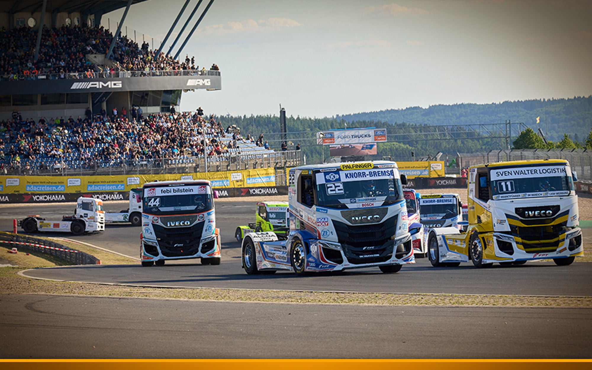 Rasante Rennen, Party, Branchentreff – der Truck Grand-Prix am Nürburgring hat viel zu bieten. © ADAC Mittelrhein