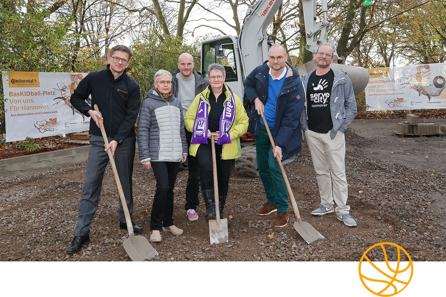 Das Team für den BadKIDballplatz Hannover Linden-Süd