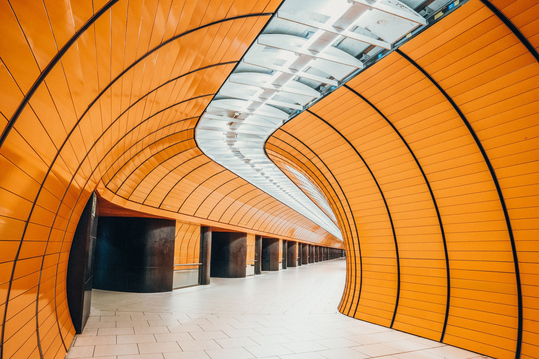 Underground corridor