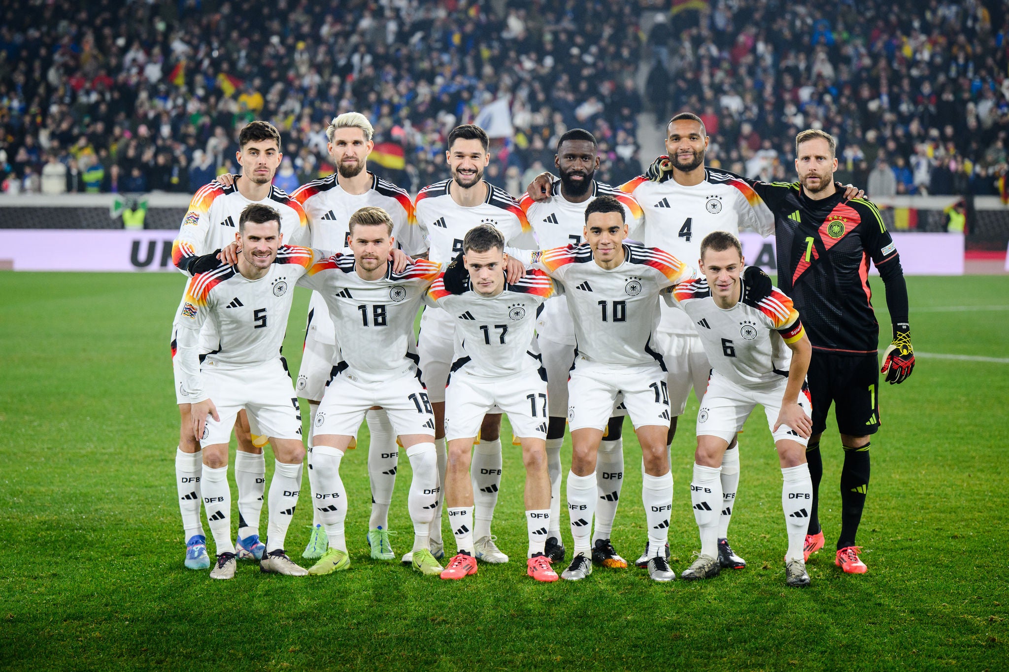 GES/ Fussball/ Deutschland - Bosnien und Herzegowina, 16.11.2024 Team photo of Germany
GES/ Fussball/ UEFA Nations League: Deutschland - Bosnien und Herzegowina, 16.11.2024
Football / Soccer: Germany vs Bosnia Herzegovina, Freiburg, November 16, 2024