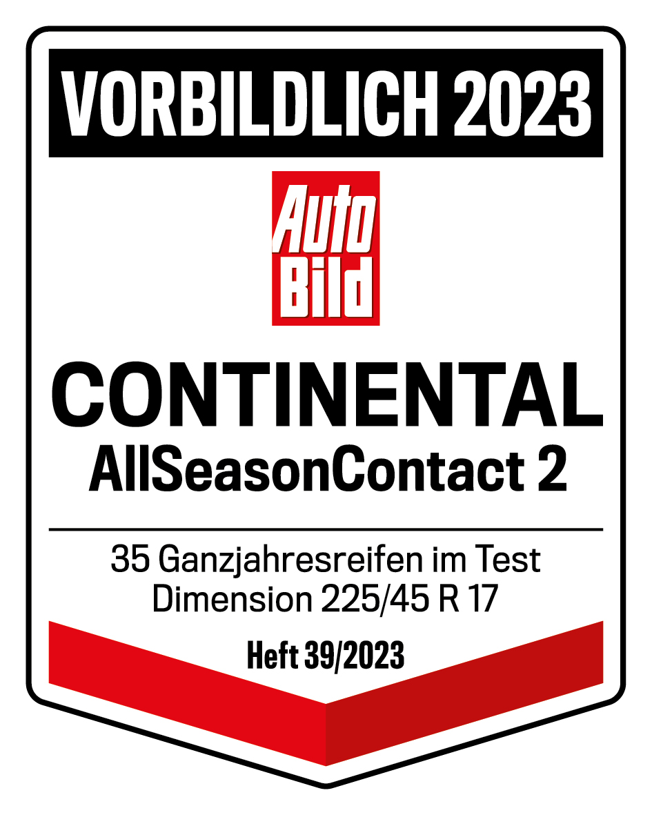 Continental AllSeasonContact 2 Auto Bild Ganzjahresreifentest 2023