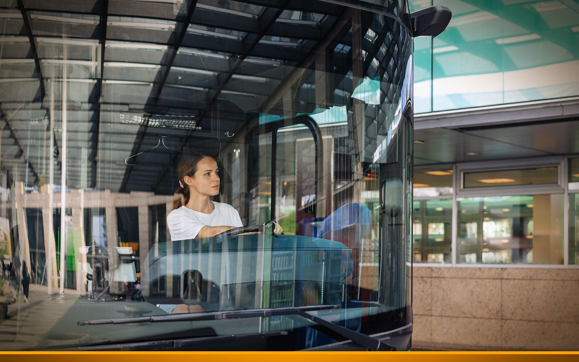 bus parks
