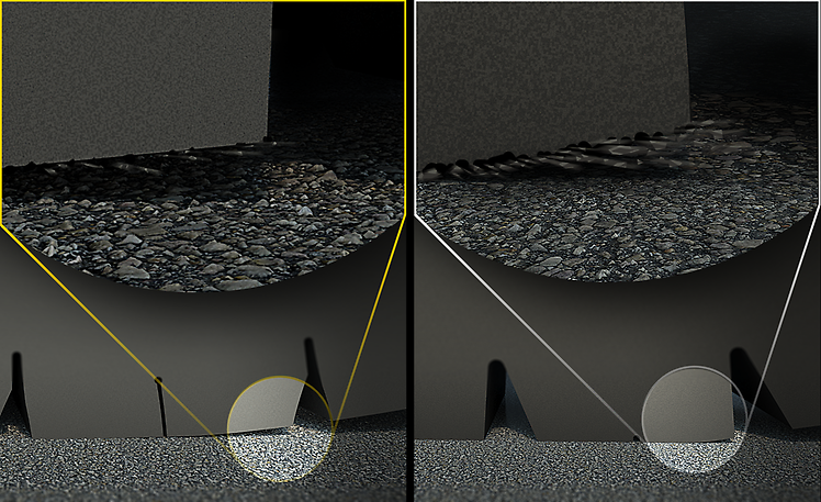 Conti Hybrid HD3 22.5 Block design with 3 sipes Image