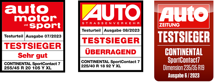 SportContact 7 Testsiegel 