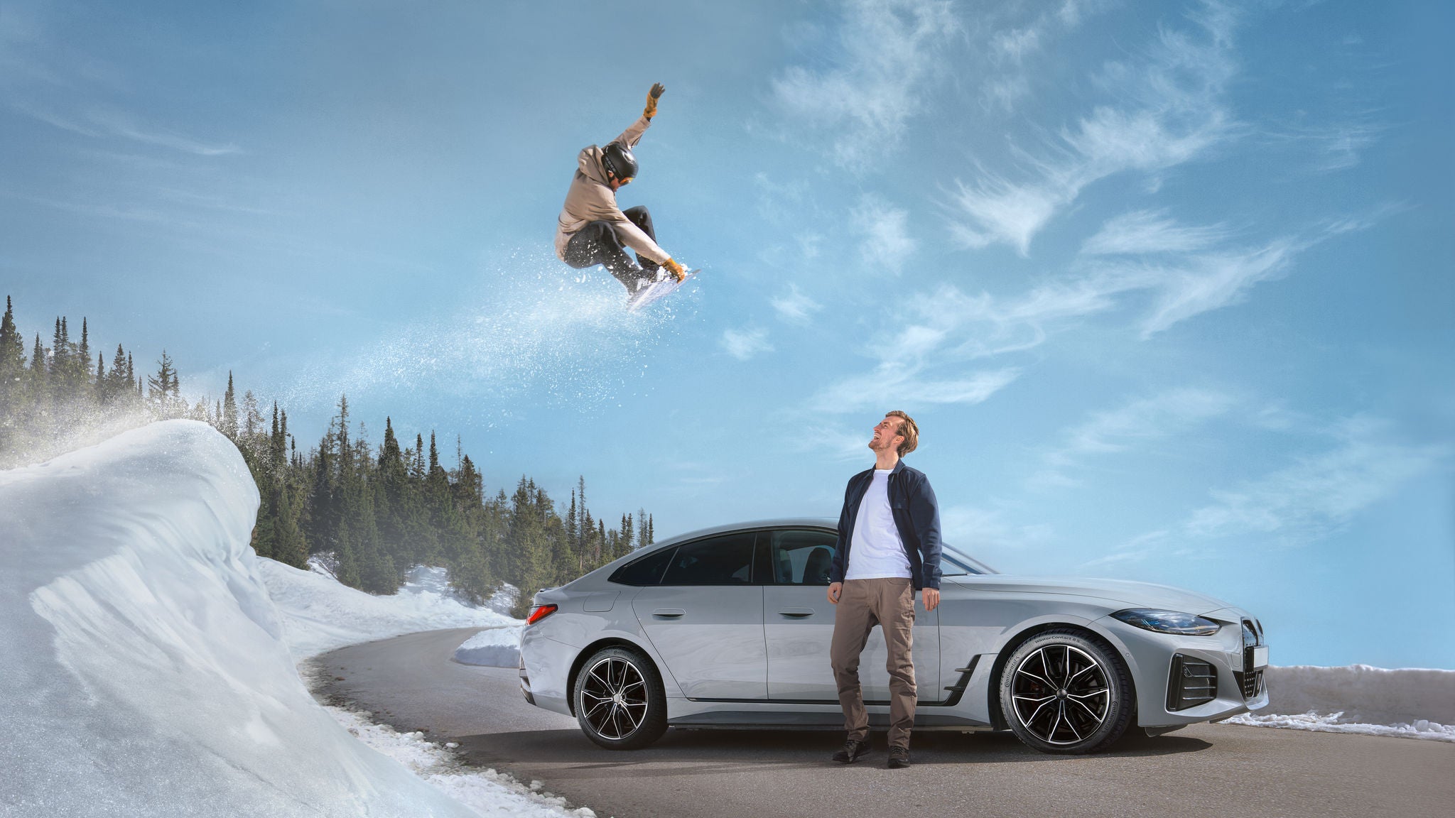 So sportlich wie eine Snowboardfahrt: Der Continental WinterContact 8 S.