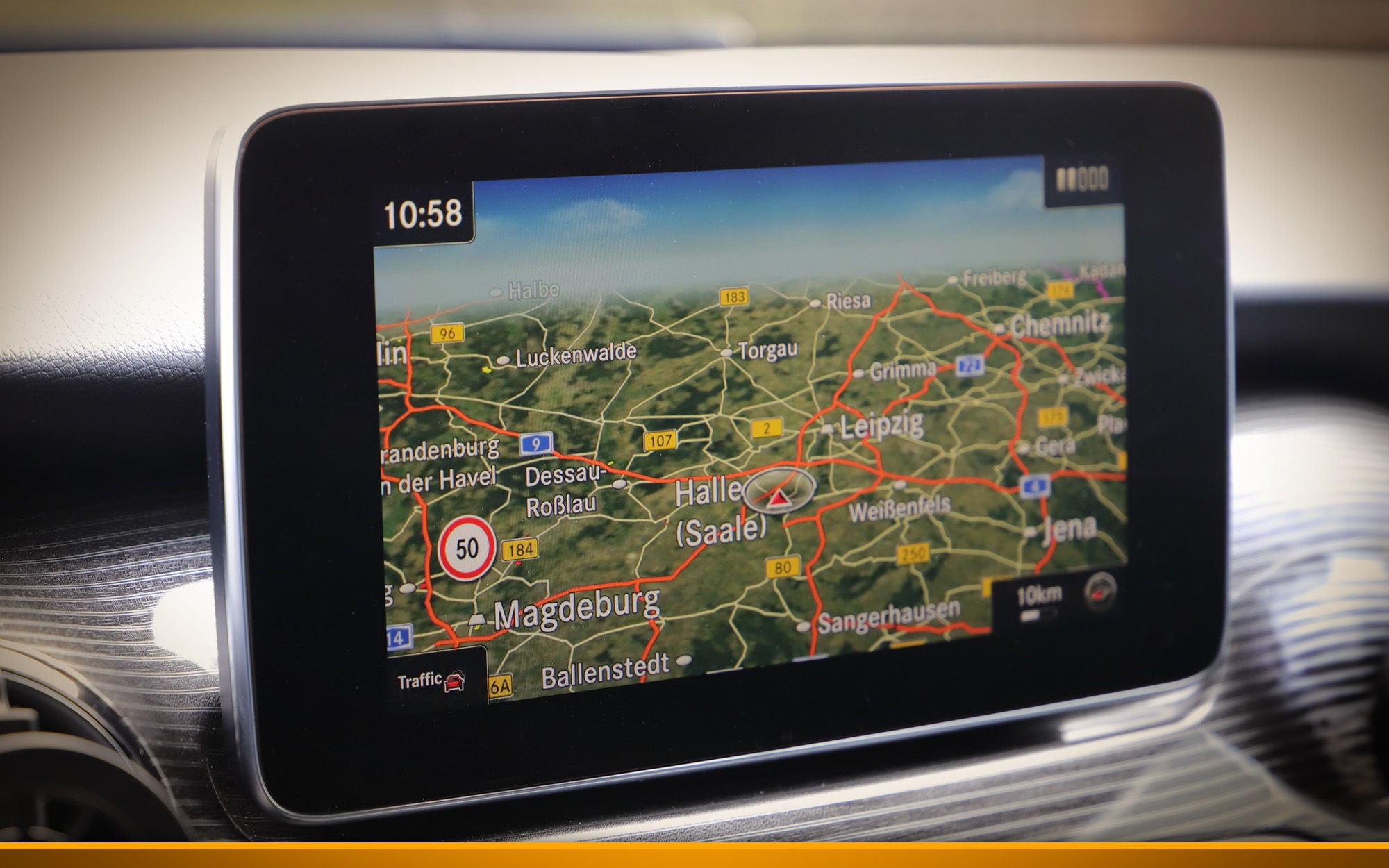 navigation system in truck