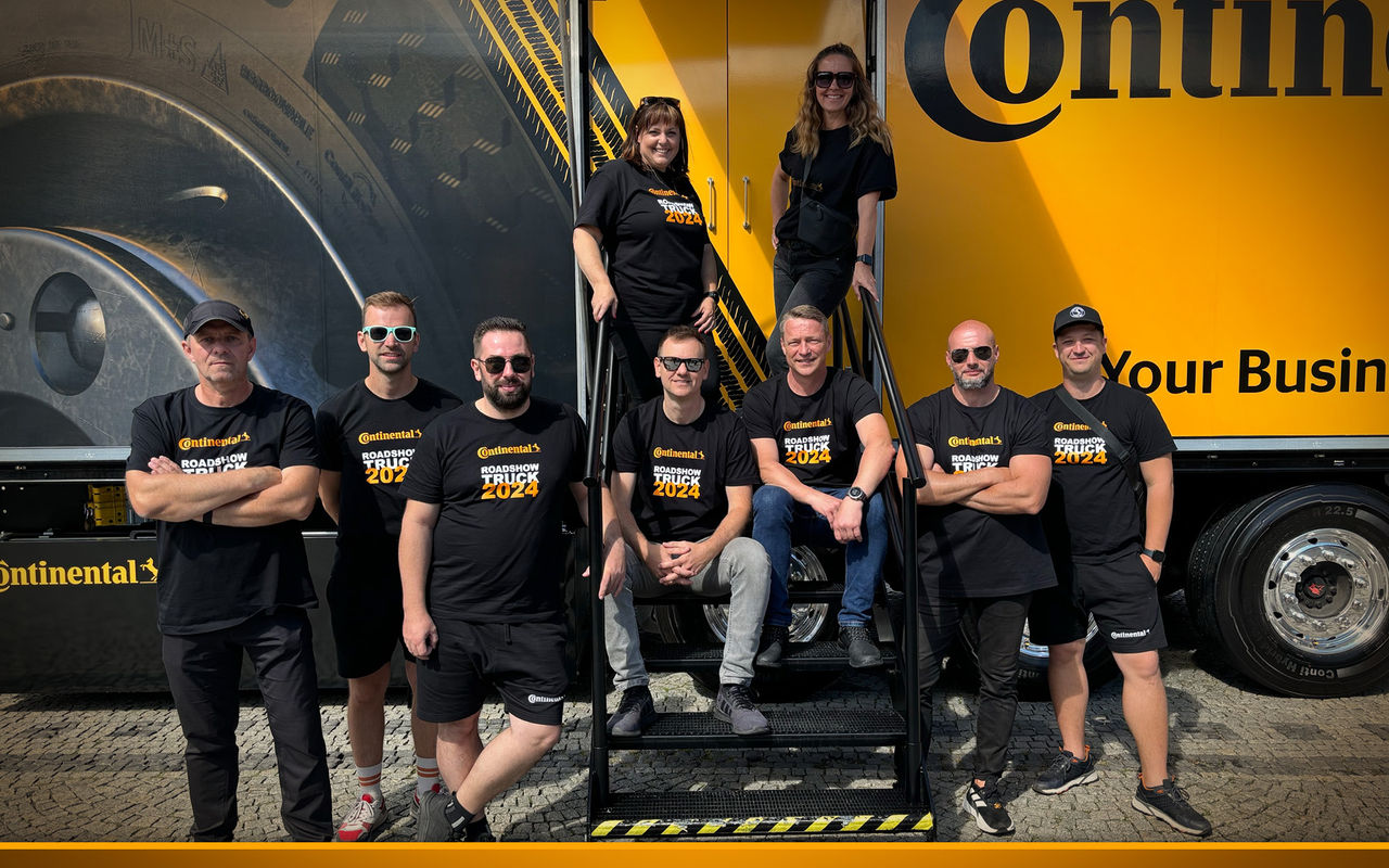 Brünn begrüßt die #ContiEuropeanRoadshow