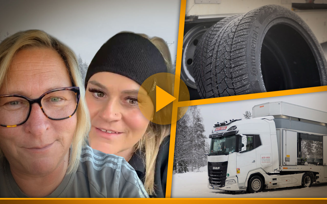 Continental auf Eis und Schnee: Worauf es im Lkw ankommt