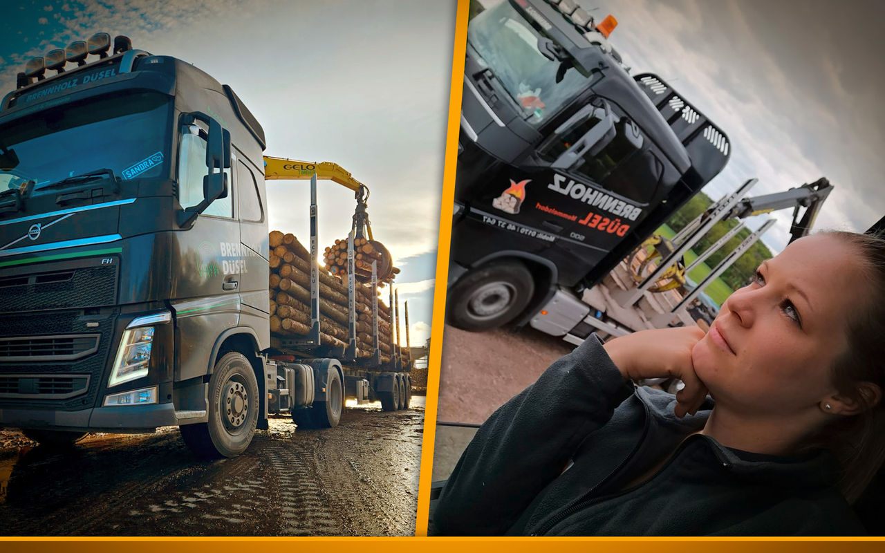 Truckerin, Holzspalterin, Bürokraft in einer Person - und Mutter: Wie funktioniert das?