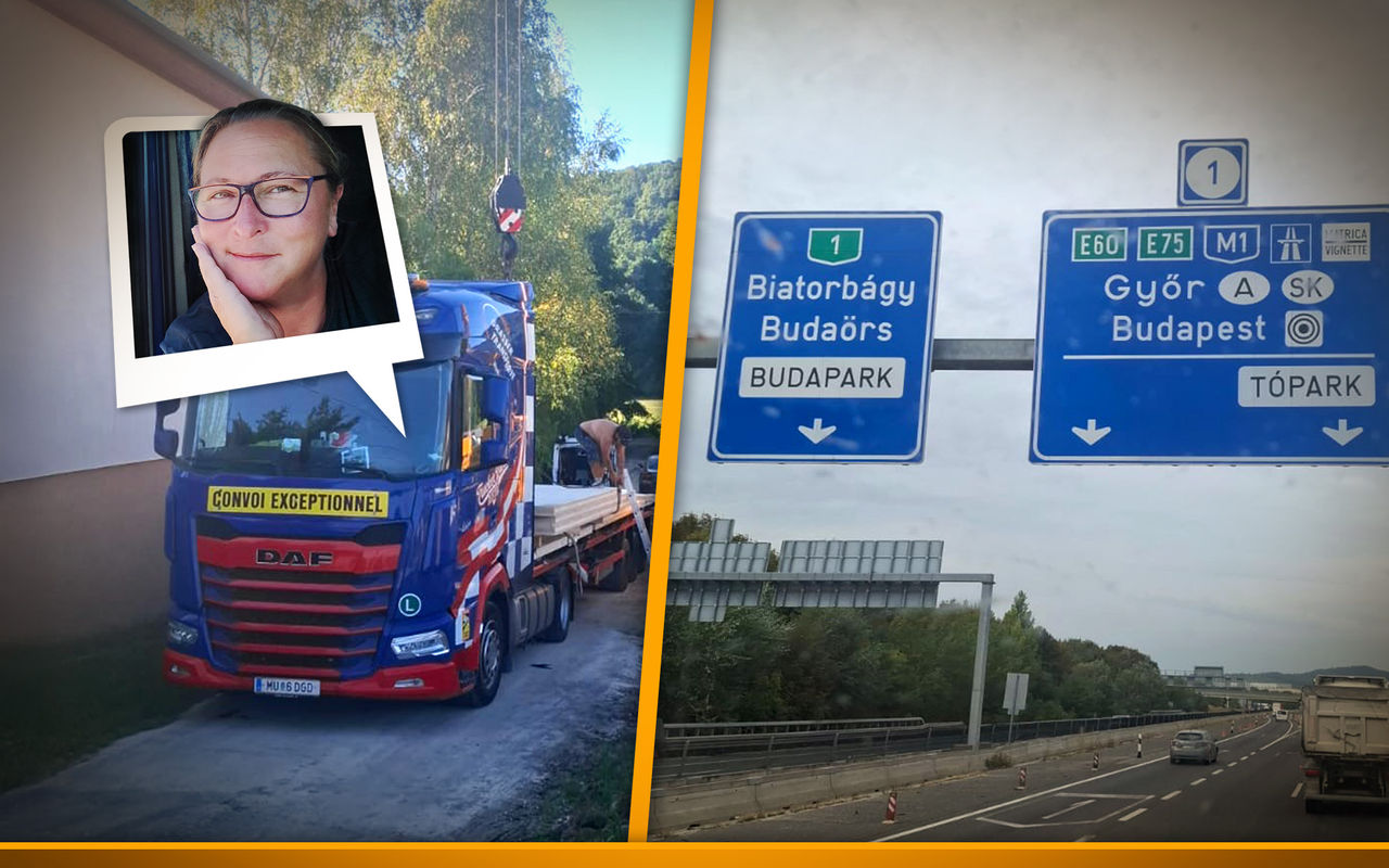Heute Brüssel, morgen Budapest: Helga bereist die Welt im Lkw