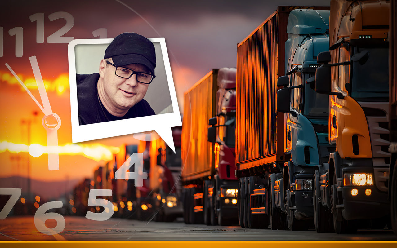 Meine längste Wartezeit im Lkw: „Da liefen immer mehr Lkw auf“