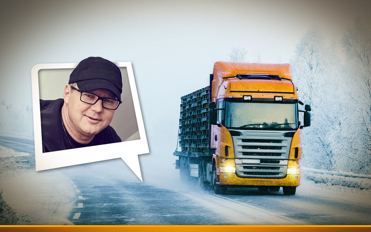 O bis O im Lkw? Trucker Markus teilt 7 Winter-Tipps