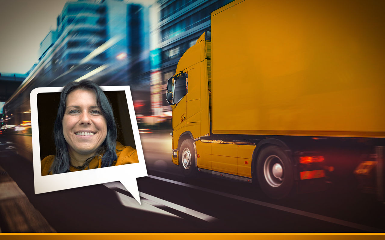 LKW-Fahrerin Tinka: „In Städten fahre ich sehr ungern“