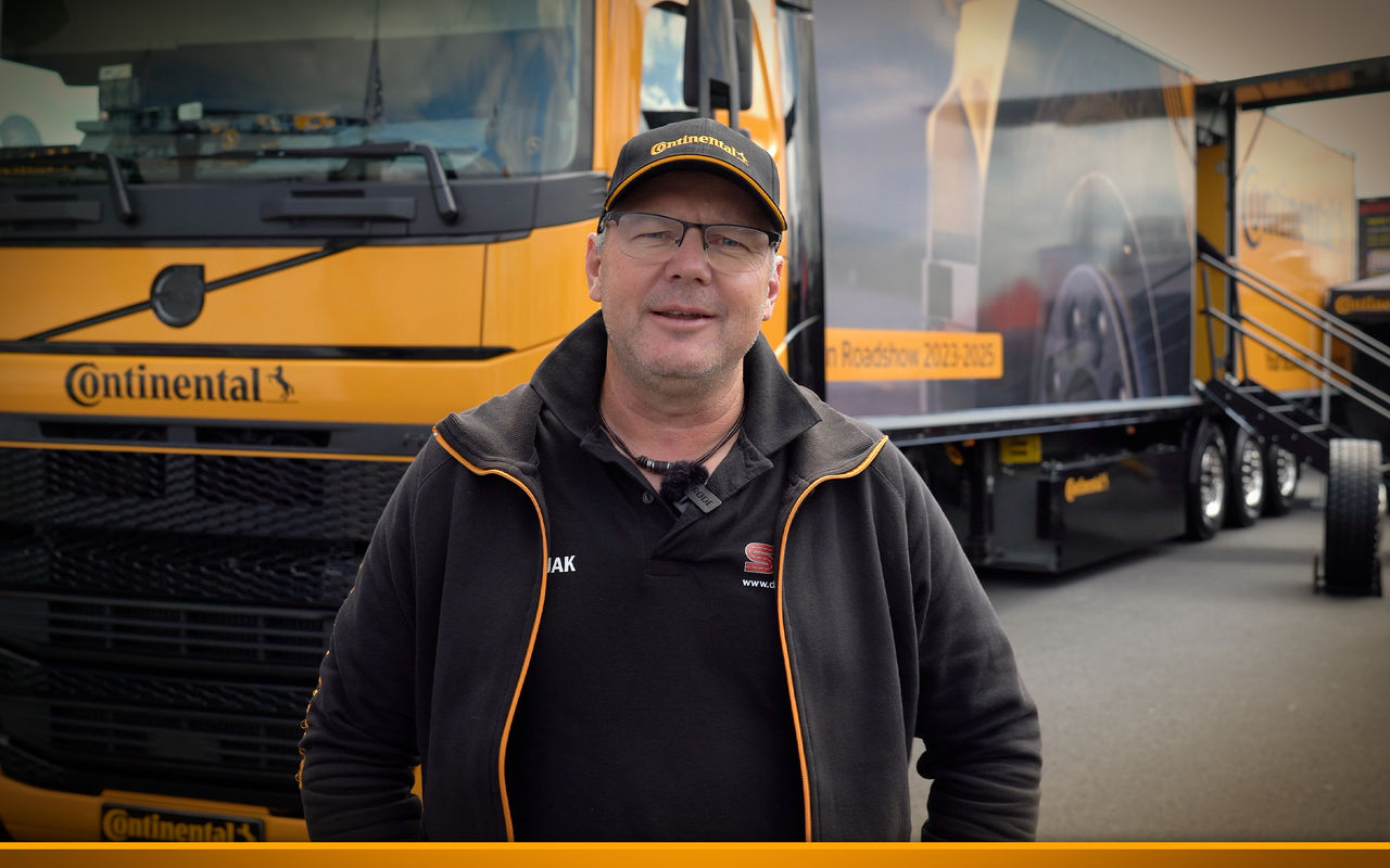 Gesundheit, Showtruck, gute Stimmung: Continental auf dem Truck Grand Prix