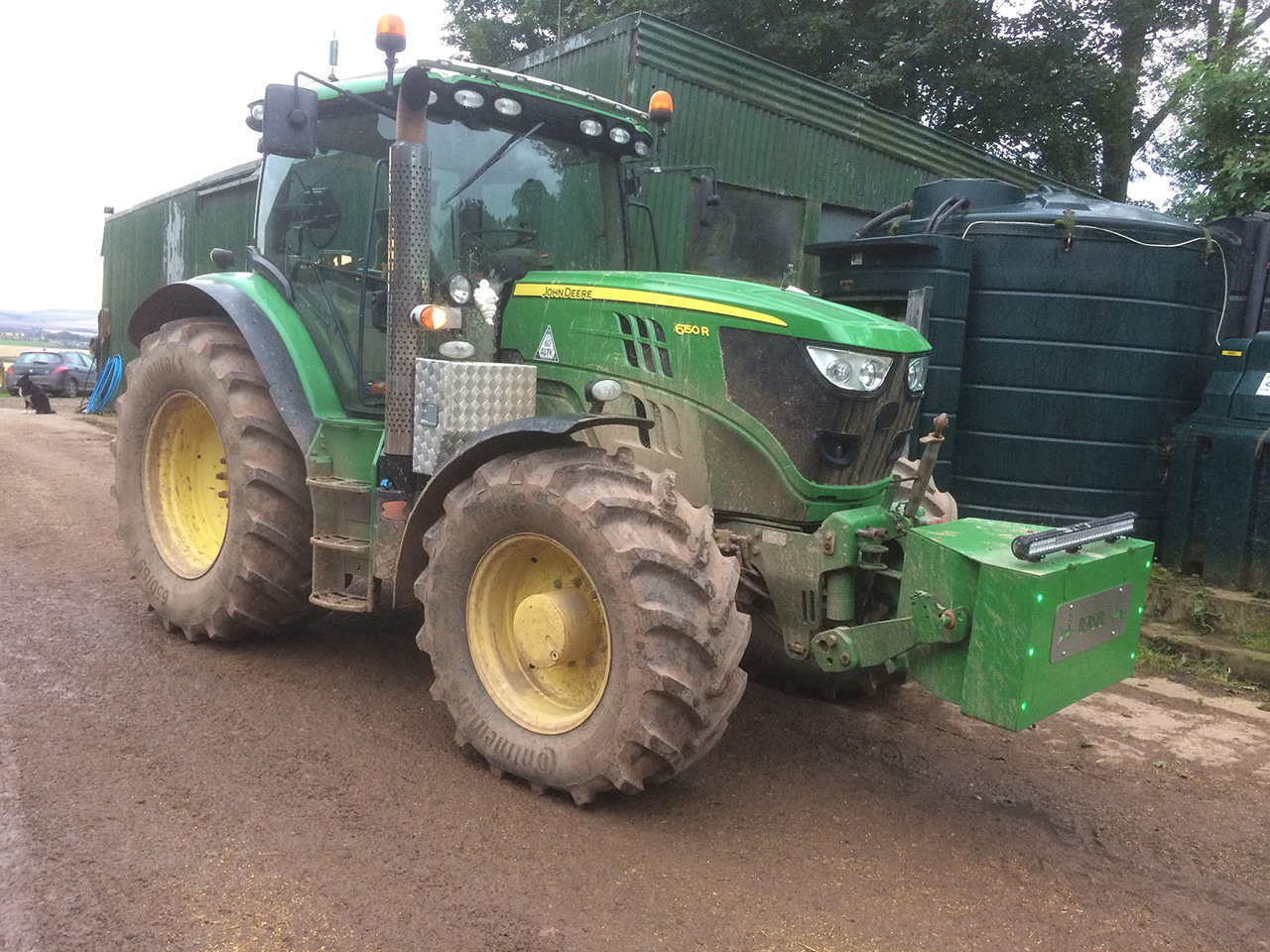 John Deere 6150R with Continental TractorMaster John Deere 6150R with Continental TractorMaster