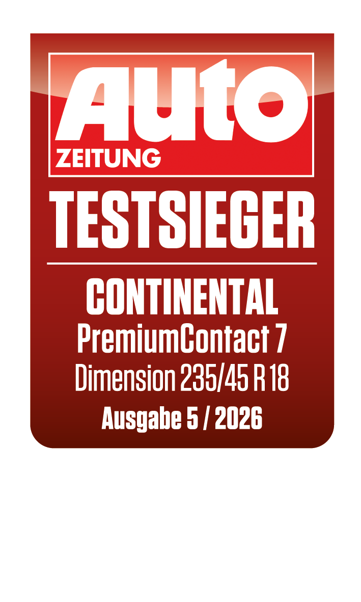 Auto Zeitung Sommerreifentest 2026 Continental PremiumContact 7