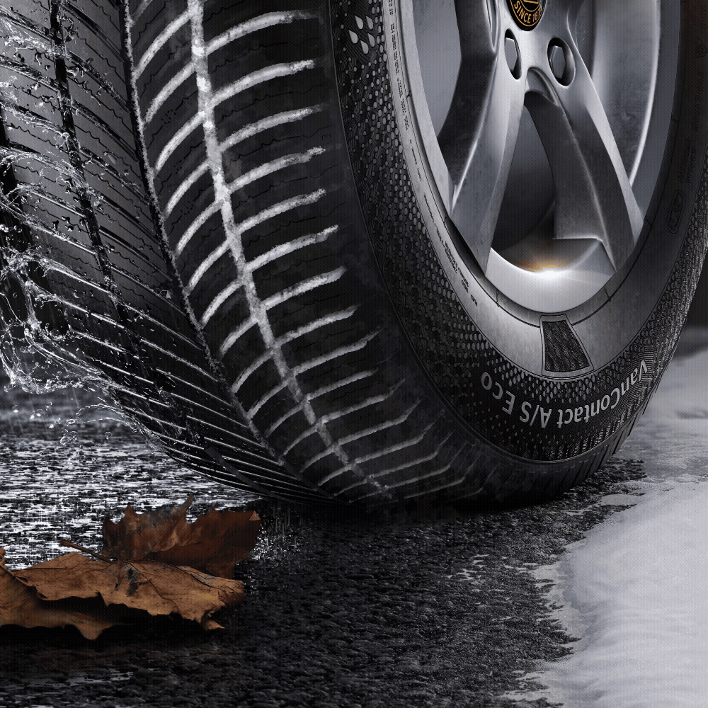 Continental VanContact A/S Eco - Sicherheit bei jedem Wetter