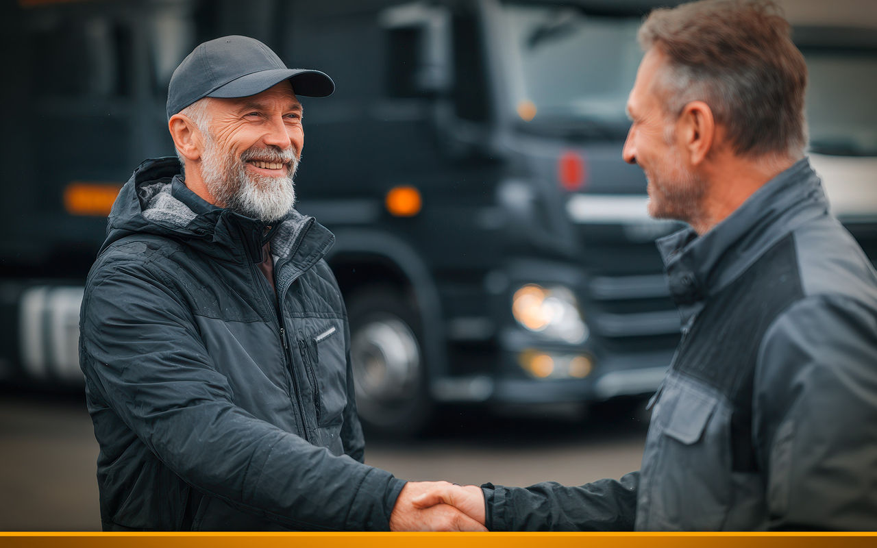 truck drivers talk to each other