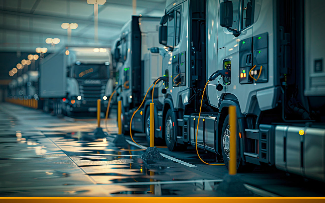 electric truck charging