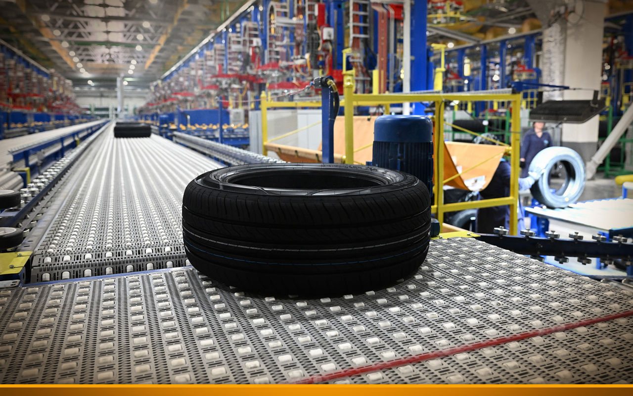 truck tire production