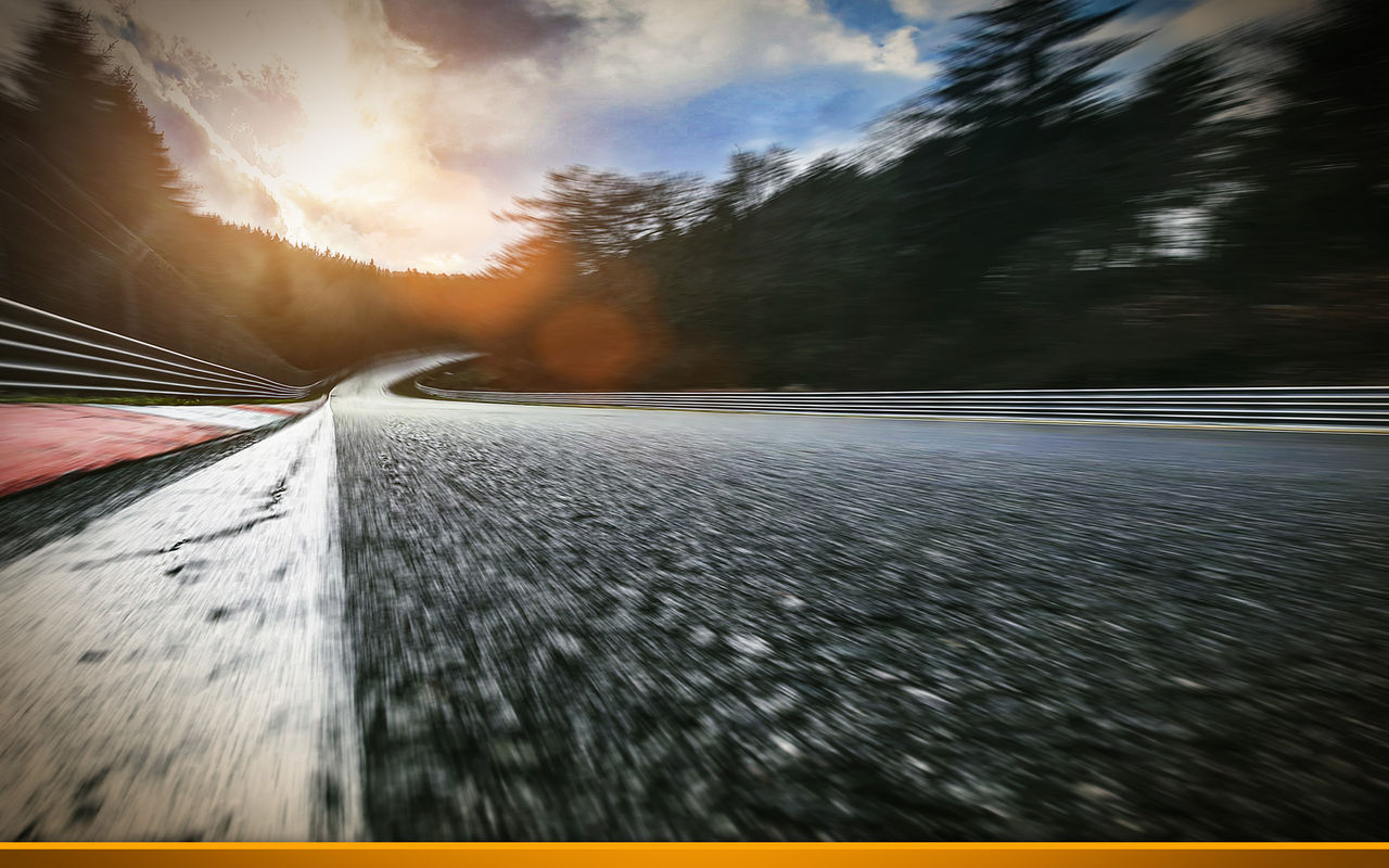 Test track curve