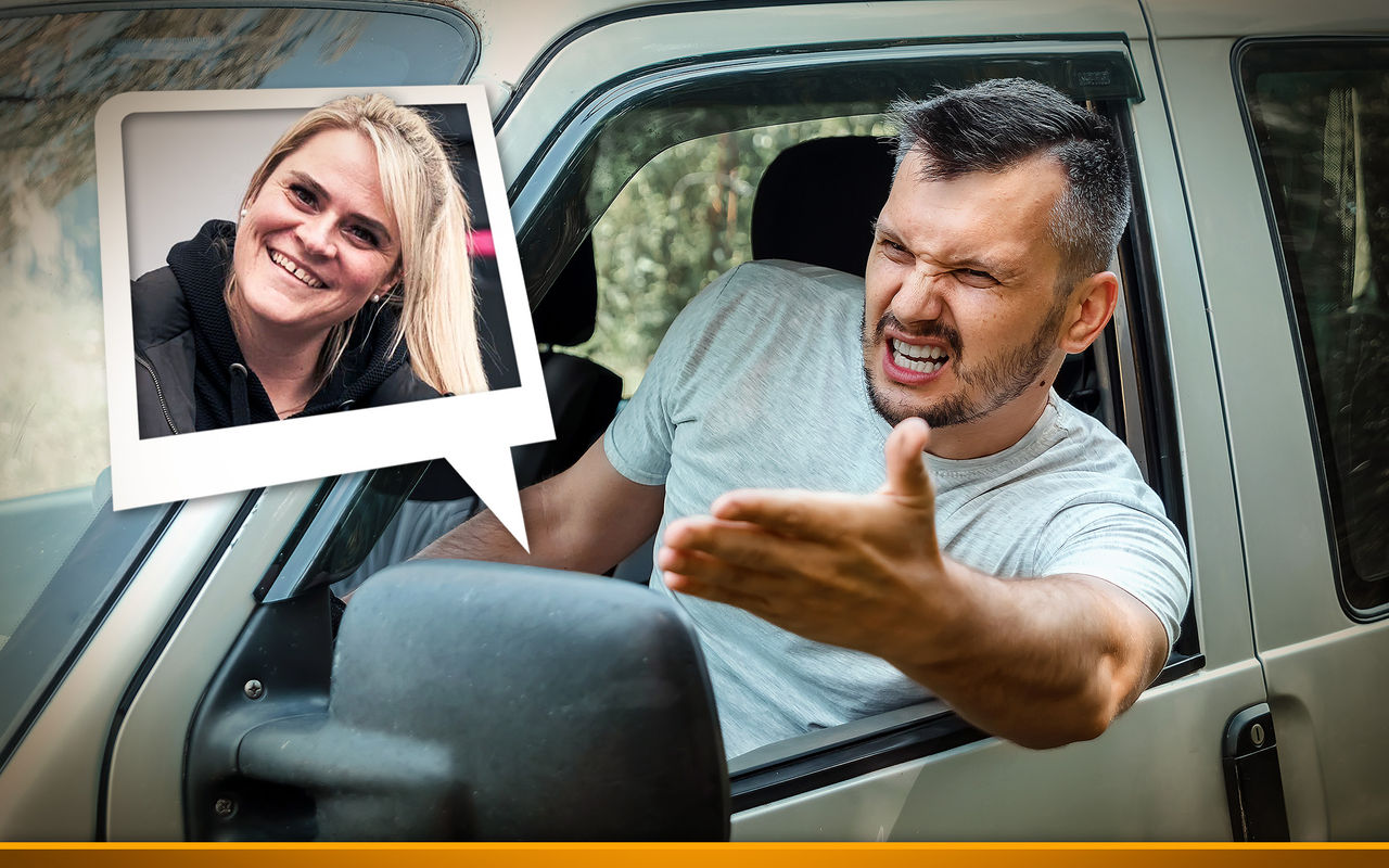 angry driver