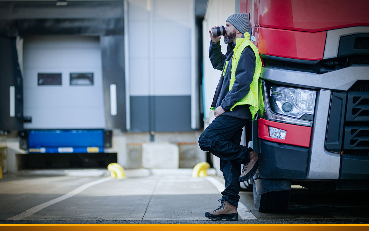 truck winter warm clothing
